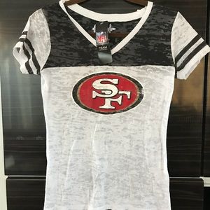 San Francisco 49ers Women’s V Neck Shirt